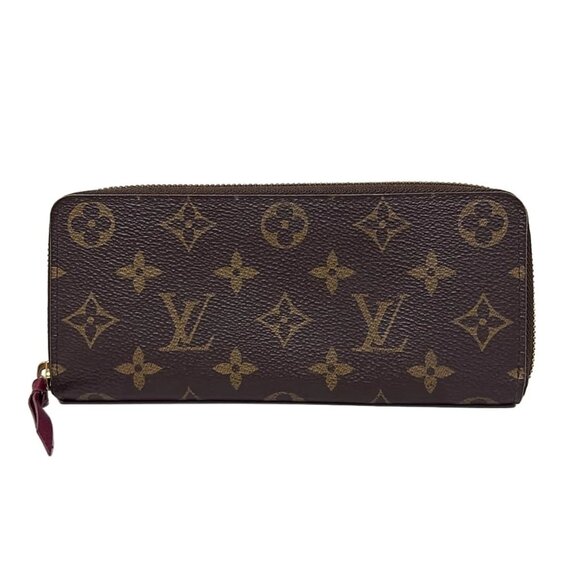 LOUIS VUITTON Portefeuille Clmence Fuchsia Monogram - 425-080825 - Picture 1 of 5